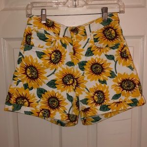 American Apparel Sunflower Jean Shorts